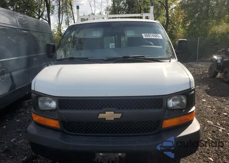 2014 Chevrolet Express G1500 из США, поврежденный, VIN 1GCSGAFX2E1148814
